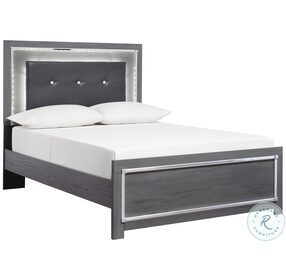Lodanna Gray Upholstered Platform Bedroom Set