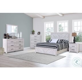 Biscayne Driftwood California King Panel Bed