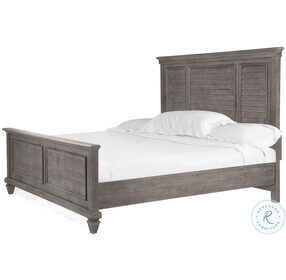 Lancaster Dovetail Grey Shutter Panel Bedroom Set