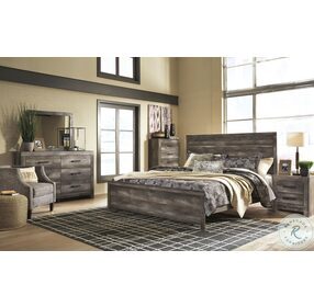 Wynnlow Gray King Panel Bed