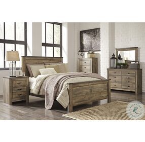 Trinell Brown Queen Panel Bed