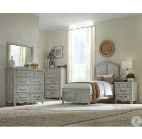 Chatsworth Distressed Mint Twin Panel Bed