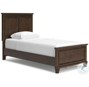 Danabrin Rich Brown Cherry Youth Panel Bedroom Set