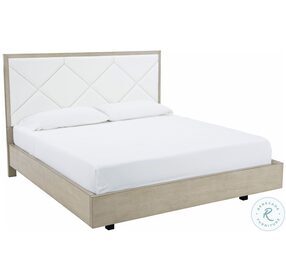 Wendora Bisque And White Upholstered Bedroom Set