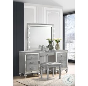 Valentino Silver Vanity Mirror