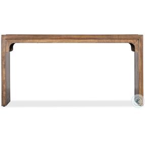 Commerce And Market Medium Brown Thrace Console Table