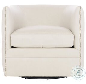 Palazzo Cream Swivel Chair