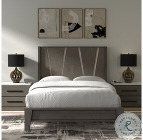 Pure Modern Moonstone King Panel Bed