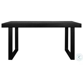 Jedrik Black Small Outdoor Dining Table