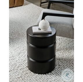 Whim Black Accent Table