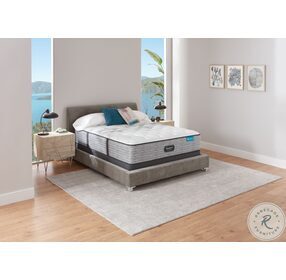 Harmony Lux Carbon Series Plush King Mattress with Black Luxury Motion Dual Foundation