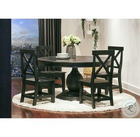 Brixton Gray Wooden Side Chair Set Of 2