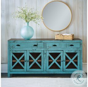 Noah Turquoise Console Table