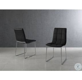 Leandro Black Dining Chair Set of 2