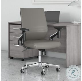 Laguna Light Grey Mid Back Adjustable Office Chair