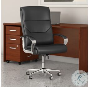 South Haven Black High Back Adjustable Executive Office Chair