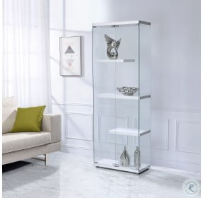 Maxwell Clear Glass Display Cabinet