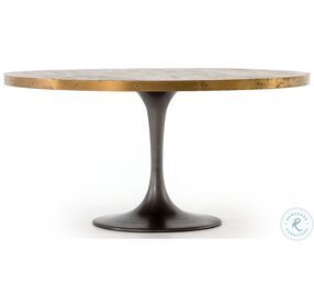 Evans Vessel Grey 60" Round Dining Table