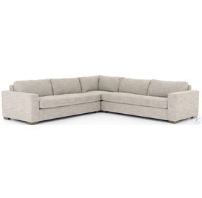 Boone Thames Coal 3 Piece Small Corner Sectional