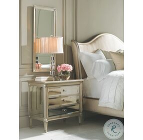 A Classic Beauty Auric And Gold Bullion Paint 3 Drawer Nightstand
