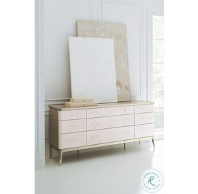 Dreamy Silver Fox And Taupe Paint Dresser