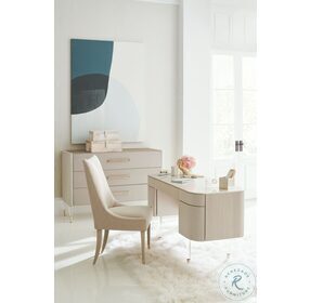 Lady Love Matte Pearl And Whisper Of Gold Desk