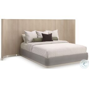 Dream Chaser Dry Martini And Cloud Panel Bedroom Set with Wings