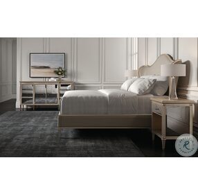 Bedtime Beauty Auric Upholstered Queen Platform Bed
