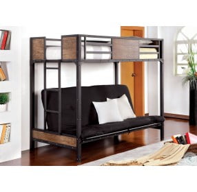 Clapton Twin Loft Bed with Futon Base