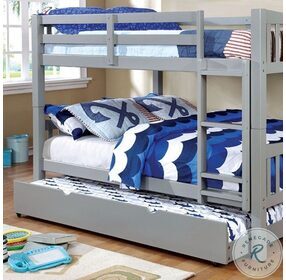 Cameron Gray Full Over Full Bunk Bed