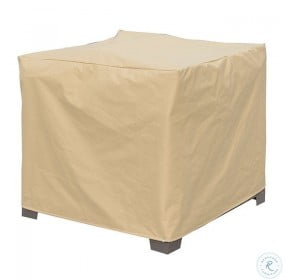 Boyle Light Brown Dust Small Chair Cover