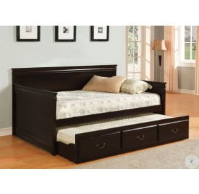 Sahara Espresso Twin Trundle Daybed