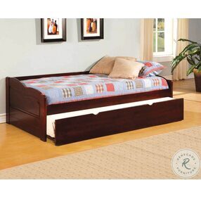 Sunset Cherry Twin Daybed With Trundle