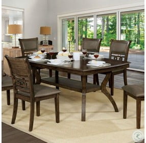 Holly Brown Dining Room Set