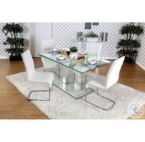 Richfield Silver Rectangular Dining Table
