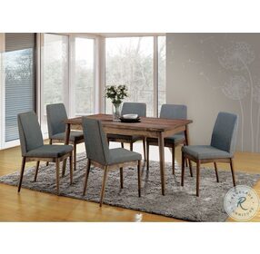 Eindride Brown Rectangular Dining Table