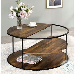 Orrin Black And Walnut Occasional Table Set