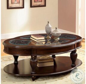 Centinel Dark Cherry Occasional Table Set