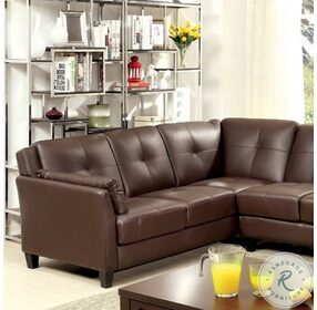 Peever Brown LAF Sectional