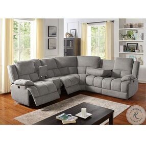 Lynette Gray Power Reclining Sectional