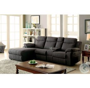 Kamryn Gray Reclining With Console LAF Sectional