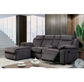 Kamryn Brown Reclining LAF Sectional