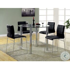 Kona Black Counter Height Chair Set of 2