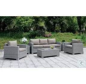 Brindsmade Gray Outdoor Coffee Table