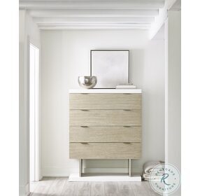 Solaria Fossil And Dune Tall Drawer Chest