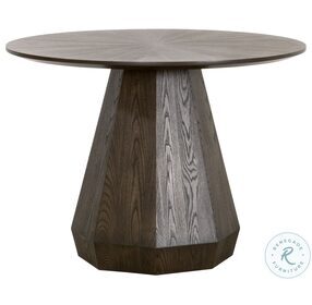 Traditions Coulter Burnished Brown 42" Round Dining Table