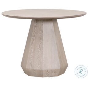 Traditions Coulter Natural Gray Ash 42" Round Dining Table