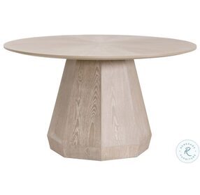 Coulter Natural Gray Ash 54" Round Dining Table