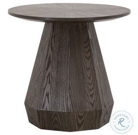 Coulter Burnished Brown End Table