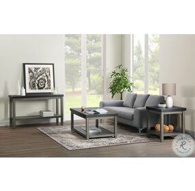 Graham Black And Ash Rectangle Coffee Table